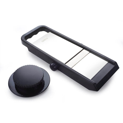 Ganesh Adjustable Plastic Slicer, 1-Piece, Black / Silver - infinityexculsivestore.com