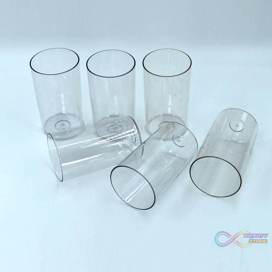 Ganesh Classic Plastic Glass Set of-6 (Each Glass 350ml) - infinityexculsivestore.com