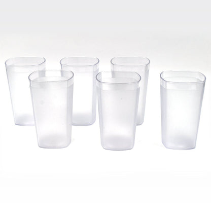 Ganesh Decent Glass, 350ml, Set of 6 - infinityexculsivestore.com