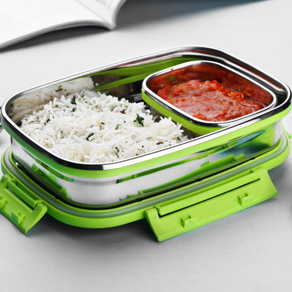 Ganesh Junior Stainless Steel Lunch Pack for Office & School Use - infinityexculsivestore.com