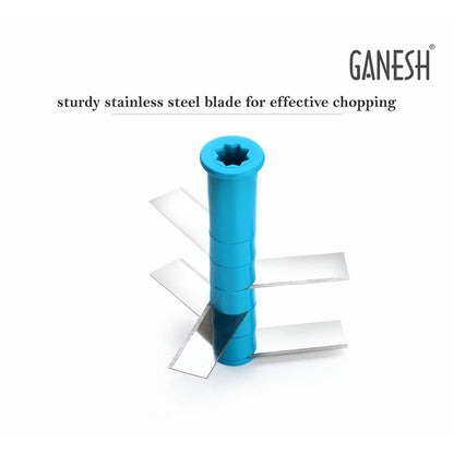 Ganesh Master Chopper with 5 Stainless Steel Blades, XL Large Jumbo Chopper (900 Ml) - infinityexculsivestore.com
