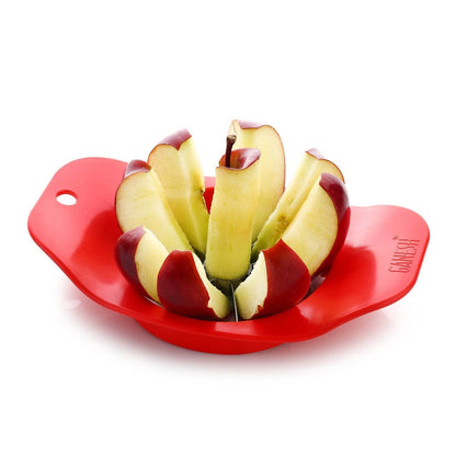Ganesh Plastic & Stainless Steel Apple cutter (colors may vary) - infinityexculsivestore.com