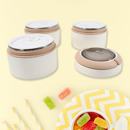 Ganesh Smart Stack 3 Layer Portable Lunch Box Stainless Steel Airtight Leak-Proof Lunch Box for Office, School, Picnic: Color May Vary (3 Layer) - infinityexculsivestore.com