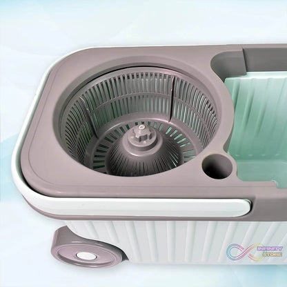 Ganesh Speedo Plastic Spin Mop (1 Set) - infinityexculsivestore.com