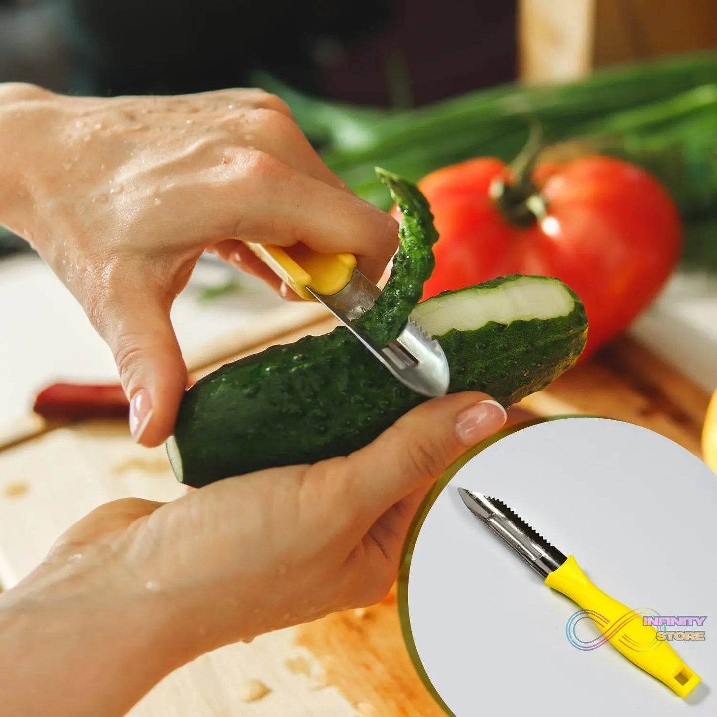 Ganesh Stainless Steel Classic Peeler - infinityexculsivestore.com