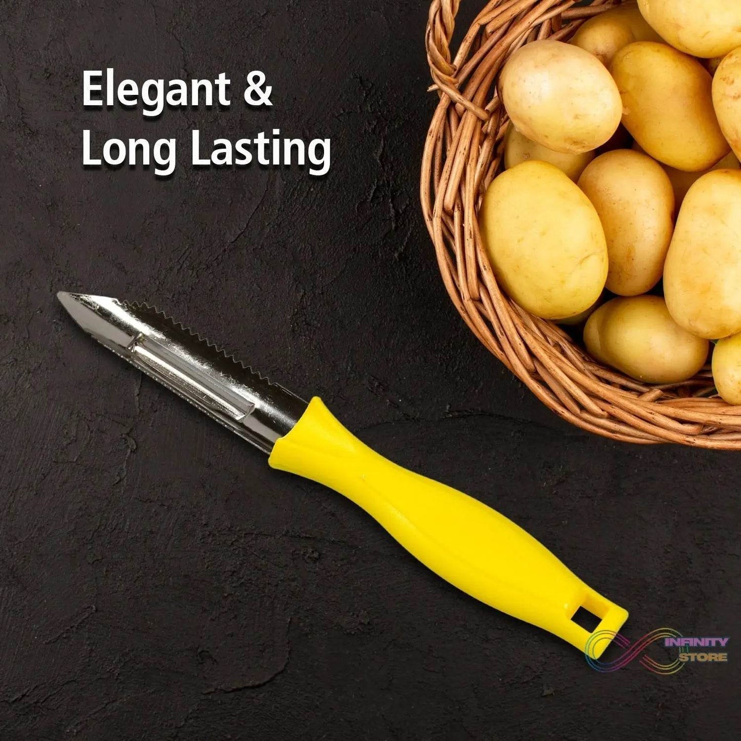 Ganesh Stainless Steel Classic Peeler - infinityexculsivestore.com