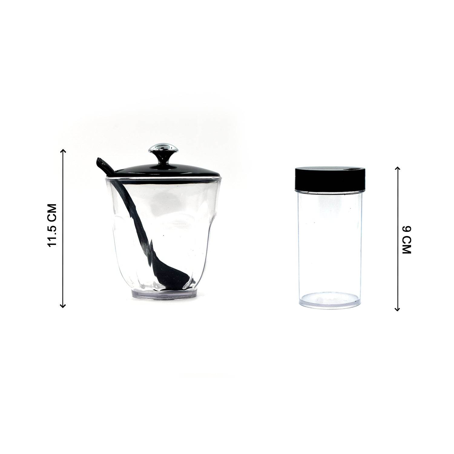 Ganesh rendy Condiment set For Kitchen Transparent jar For Easy To Access Spice 1 Piece Spice Set (Plastic) - infinityexculsivestore.com