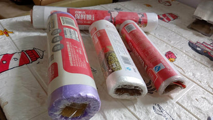 Garbage Bags Bathroom Can Liners for Bedroom Home Kitchen Garbage Bags, Transparent Foil Wrap (Mix Size) - infinityexculsivestore.com