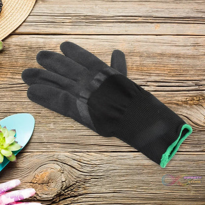 Garden Farming Gloves With Hand Fingertips & Plastic Claws (1 Pair) - infinityexculsivestore.com