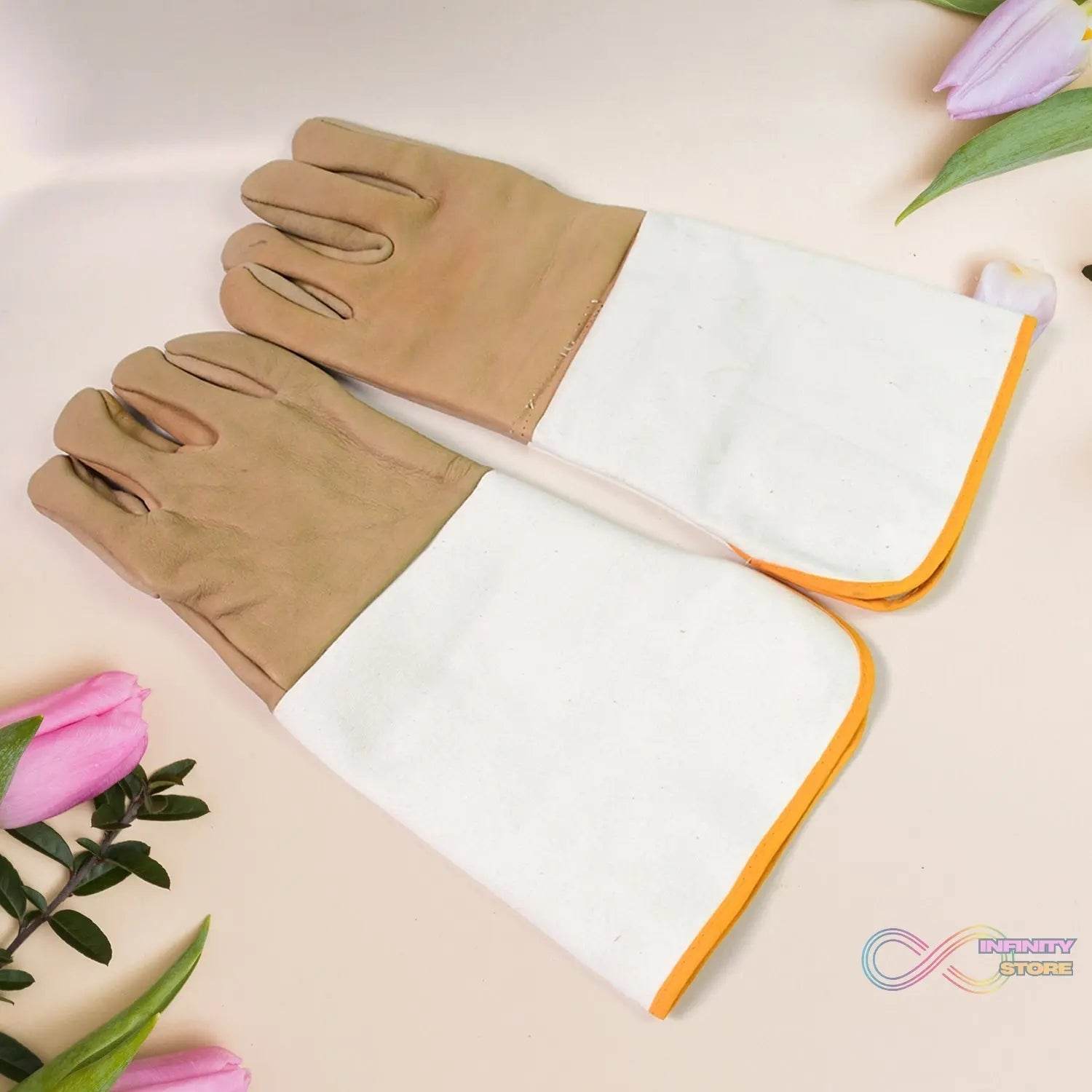 Garden Gloves for Gardening Work (1 Pair / B Grade / Big) - infinityexculsivestore.com