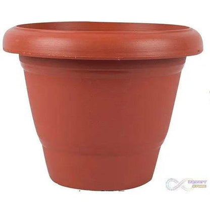 Garden Heavy Plastic Planter Pot / Gamla (Brown, Pack of 1) - infinityexculsivestore.com