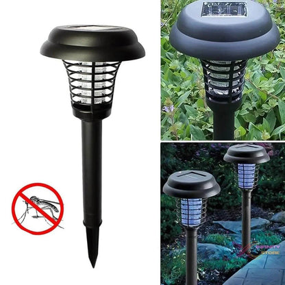 Garden Lighting UV LED Solar Powered LED Mosquito Trap / Bug Zapper (2 Pc) - infinityexculsivestore.com