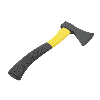 Gardening Tools Hatchet Axe Fiberglass Body Rubberized Handle Wood Cutting Axe, Camping Axe, Safety Axe, Pick Axe (972 Gm) - infinityexculsivestore.com