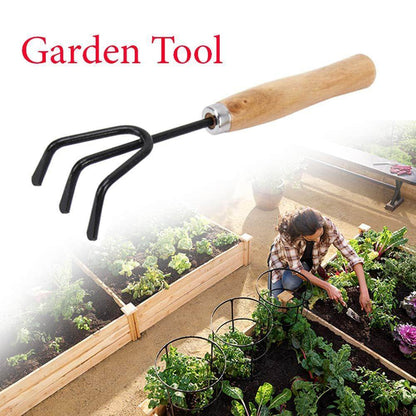 Gardening Tools Seed Handheld Shovel Rake Spade Trowel with Pruning Shear - infinityexculsivestore.com