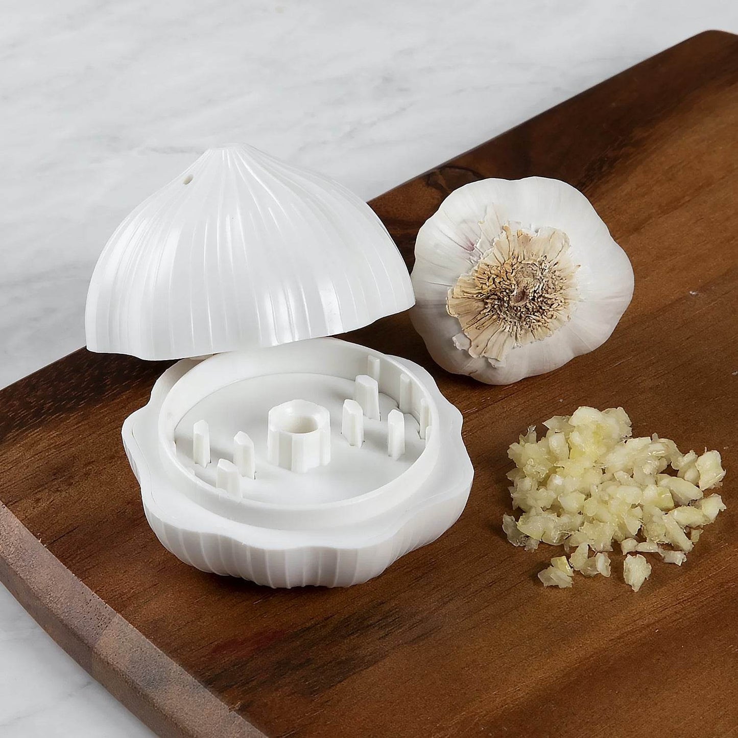 Garlic Press Sharpener Device Household Portable Manual Chili Ginger Garlic Masher Crusher Garlic Press, Garlic Crusher, Garlic Chopper, Garlic Grinder - infinityexculsivestore.com