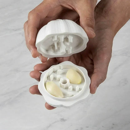 Garlic Press Sharpener Device Household Portable Manual Chili Ginger Garlic Masher Crusher Garlic Press, Garlic Crusher, Garlic Chopper, Garlic Grinder - infinityexculsivestore.com