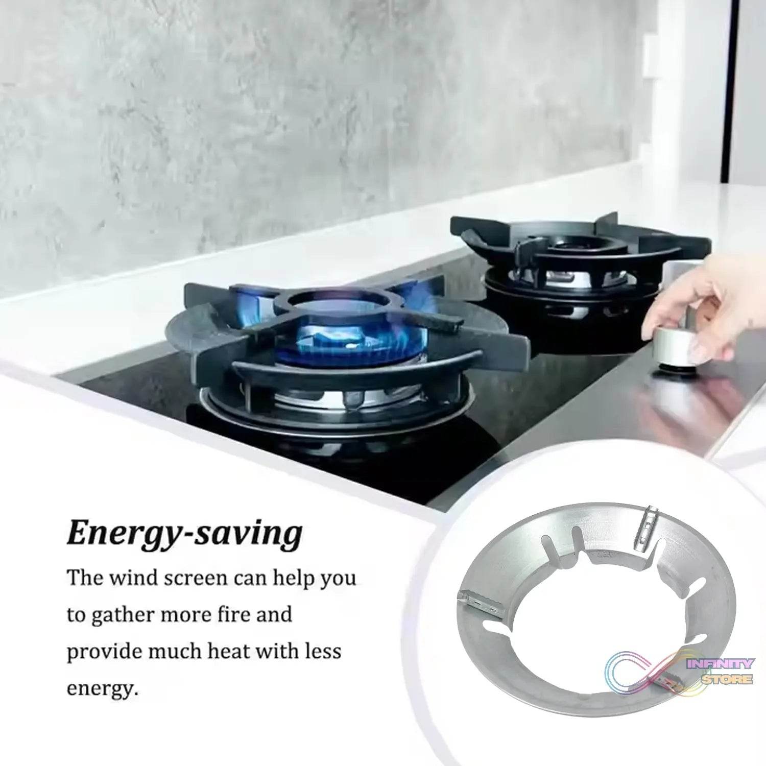 Gas Stove Burner Cover / Stand (221 Gm / 1 Pc) - infinityexculsivestore.com