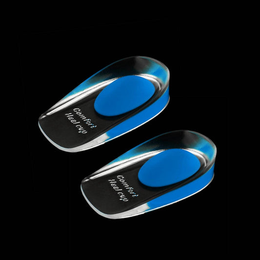 Gel Heel cups Silicon Heel Pad for Heel Ankle Pain - infinityexculsivestore.com