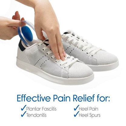 Gel Heel cups Silicon Heel Pad for Heel Ankle Pain - infinityexculsivestore.com