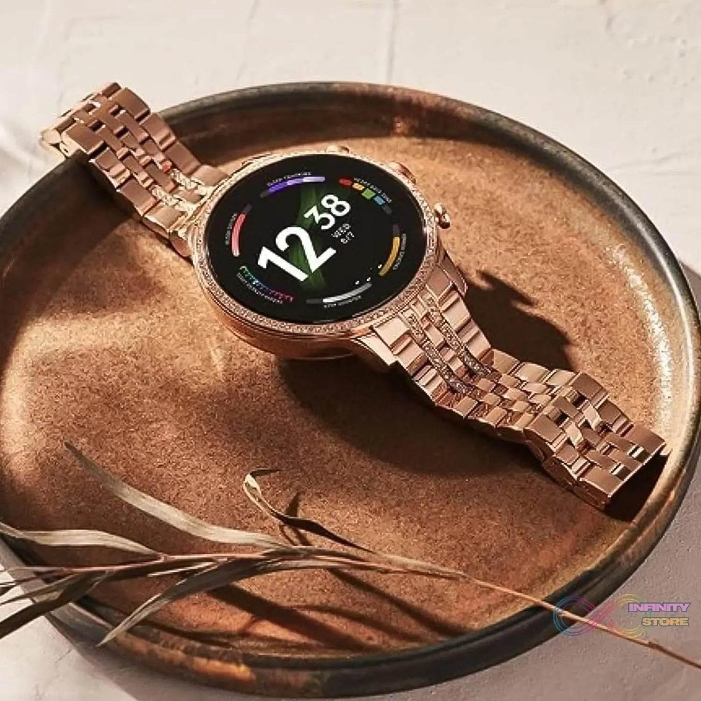 Gen 9 Diamond Strap Latest Smartwatch HD Display 2 Straps (1 Set) - infinityexculsivestore.com