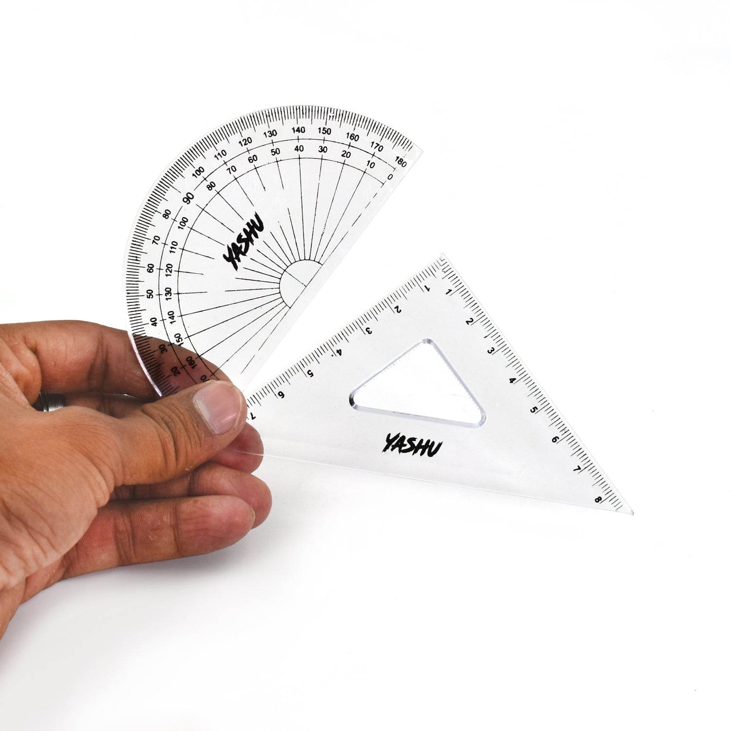 Geometry Box 10 Pc For Students Of Schools And Colleges Especially Used During The Time Of Study And Learning Etc. - infinityexculsivestore.com