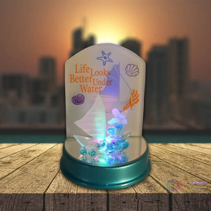 Cute Cartoon Lovely Gift Night Light, Multi-Color Light, Showpiece Valentine's Day Gift, Cute Anniversary, Wedding, Birthday, Unique Gift, Home Decoration Gift, Battery Operated (3 Battery Included) - infinityexculsivestore.com