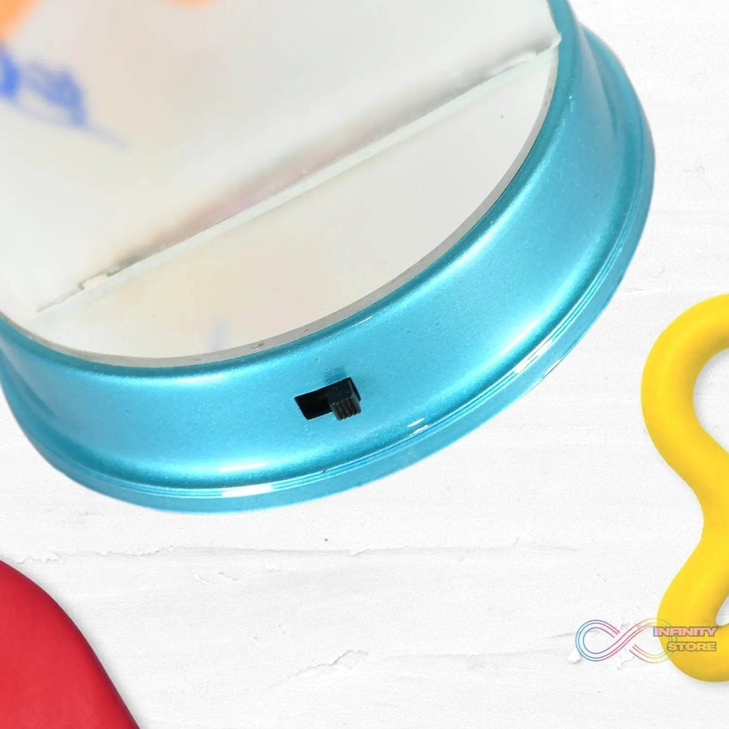 Cute Cartoon Lovely Gift Night Light, Multi-Color Light, Showpiece Valentine's Day Gift, Cute Anniversary, Wedding, Birthday, Unique Gift, Home Decoration Gift, Battery Operated (3 Battery Included) - infinityexculsivestore.com