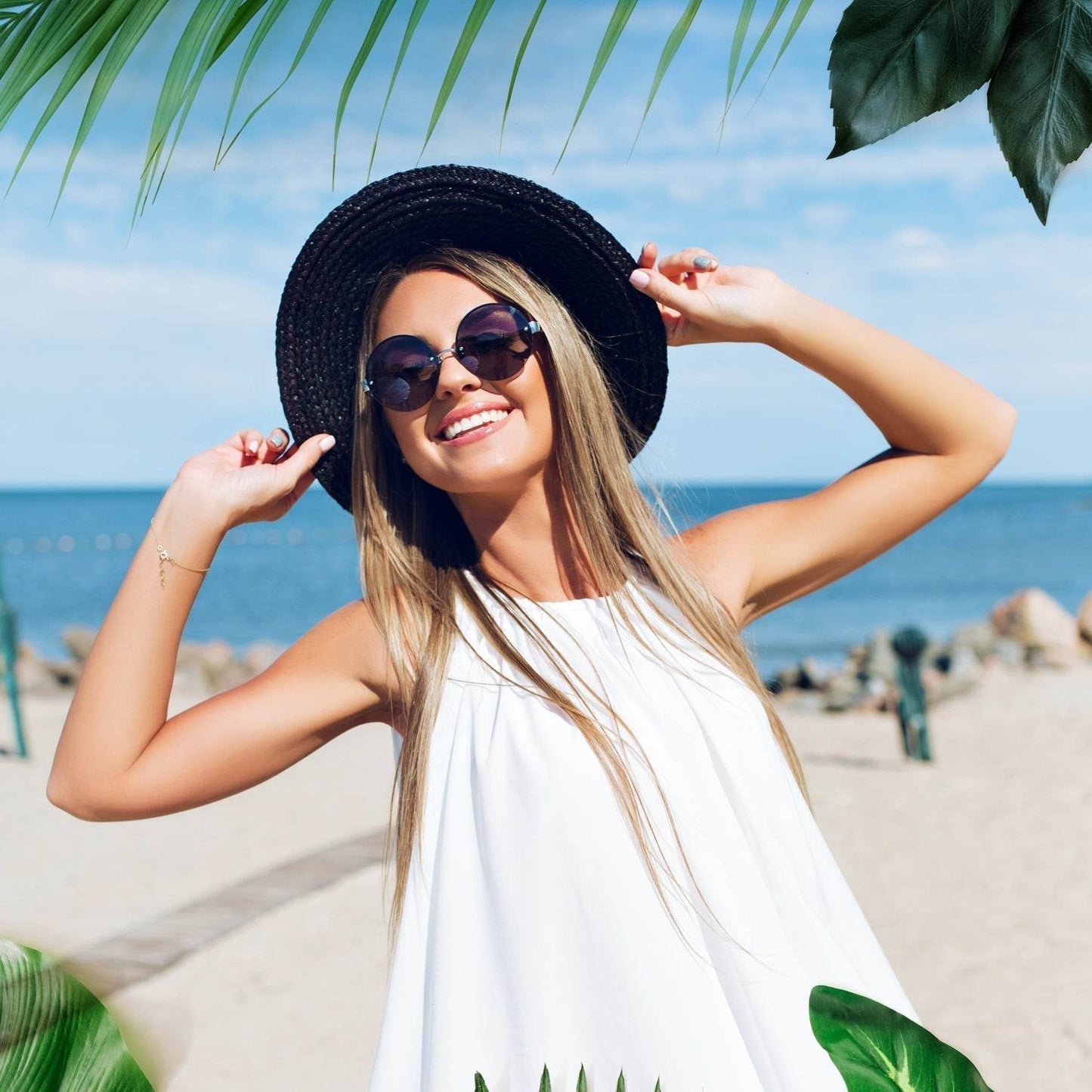 Girls UV Protection Hat - Premium Quality Sun Cap for Beach, Golf, Fishing (1pc) - infinityexculsivestore.com