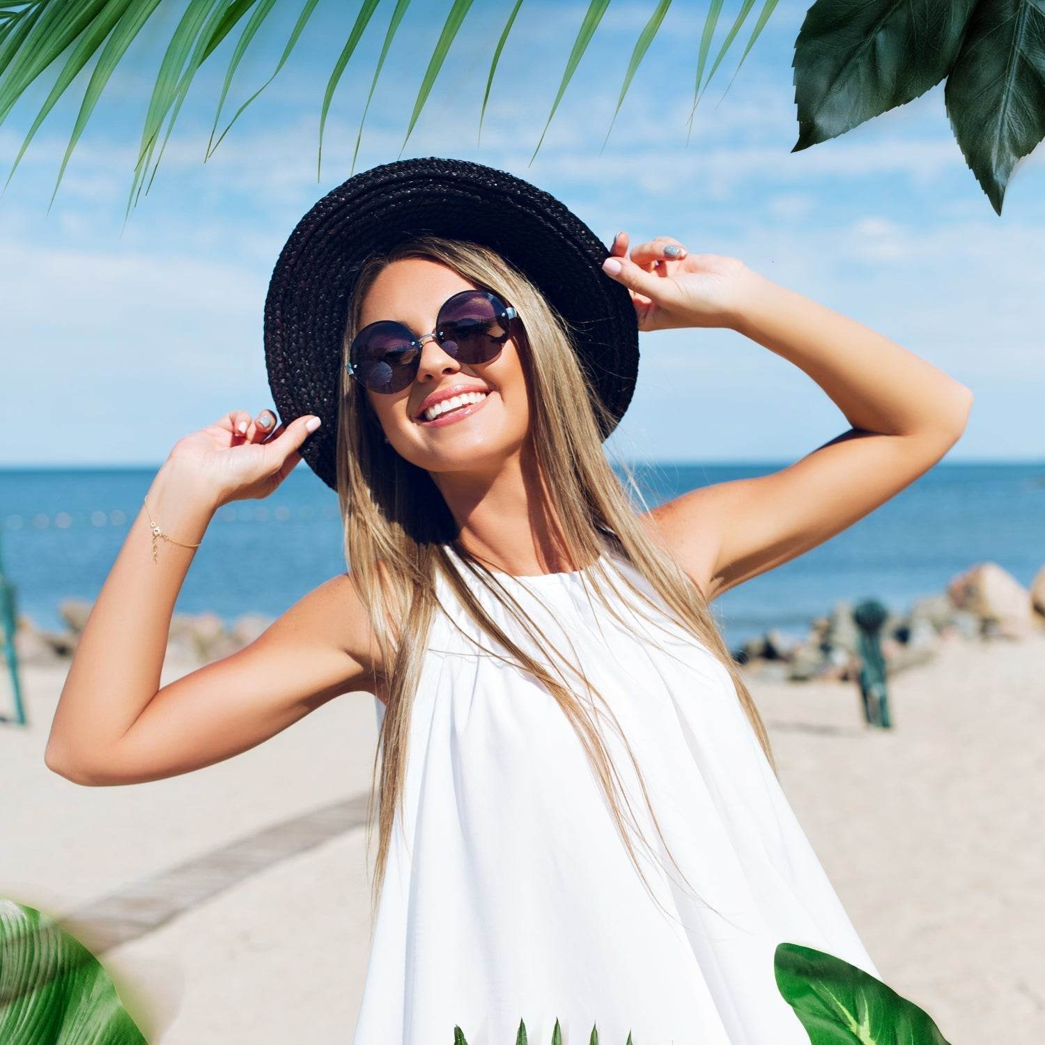 Girls UV Protection Hat - Premium Quality Sun Cap for Beach, Golf, Fishing (1pc) - infinityexculsivestore.com