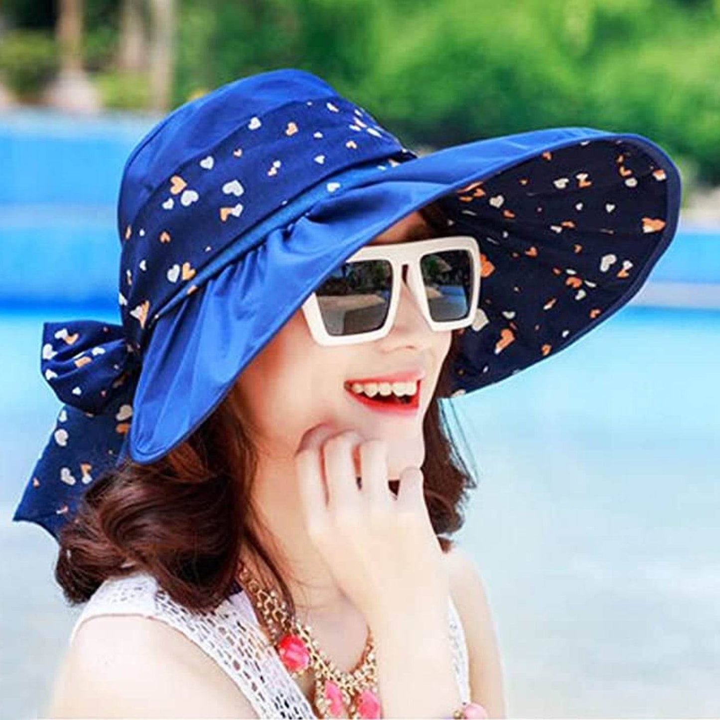 Girls UV Protection Hat - Premium Quality Sun Cap for Beach, Golf, Fishing (1pc) - infinityexculsivestore.com