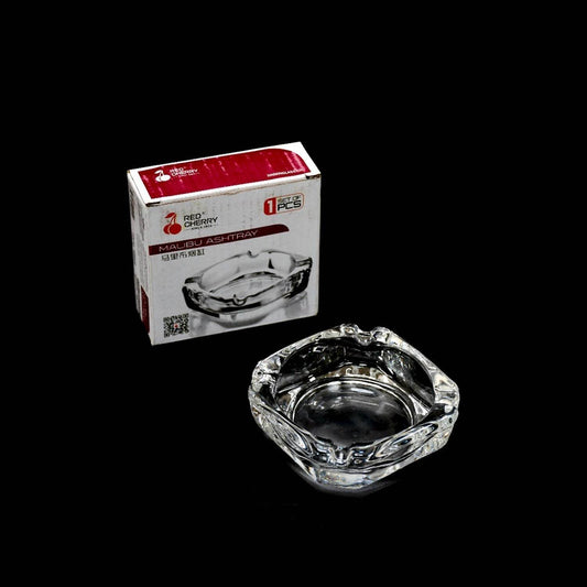 Glass Brunswick Crystal Quality Cigar Cigarette Ashtray Round Tabletop for Home Office Indoor Outdoor Home Decor - infinityexculsivestore.com