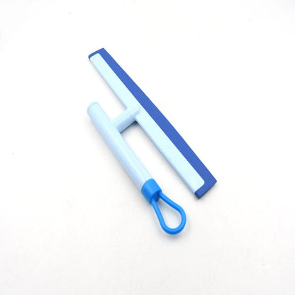 Glass Cleaning Wiper Window Cleaner, for Bathroom, Windows, and Car Glass, Window Mirror Scraper Brush with Soft Rubber - infinityexculsivestore.com