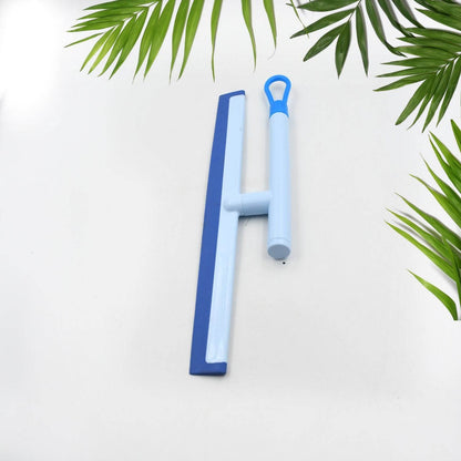 Glass Cleaning Wiper Window Cleaner, for Bathroom, Windows, and Car Glass, Window Mirror Scraper Brush with Soft Rubber - infinityexculsivestore.com