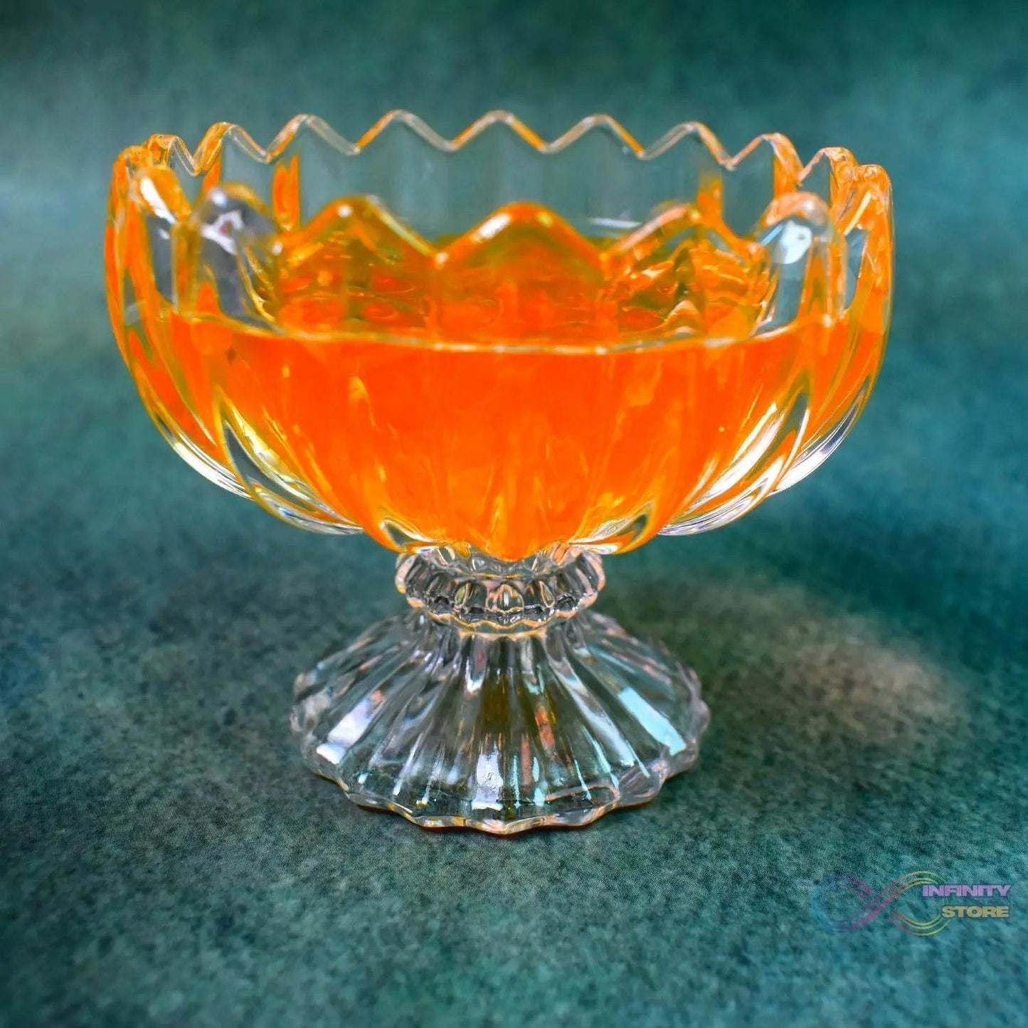 Glass Ice Cream Bowls Glass Dessert Cups for Sundae (6 pcs) - infinityexculsivestore.com