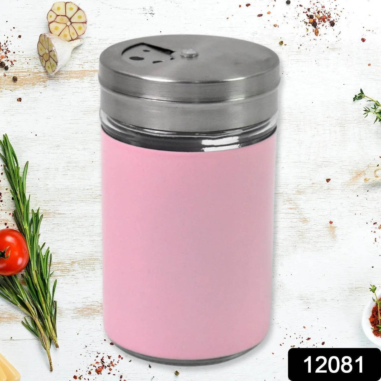 Glass Salt Bottle, Salt Dispenser (Pack of 1 / With Steel Lid) - infinityexculsivestore.com