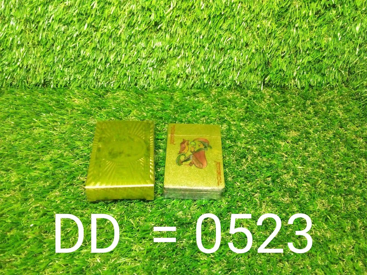 Gold Plated Poker Playing Cards (Golden) - infinityexculsivestore.com