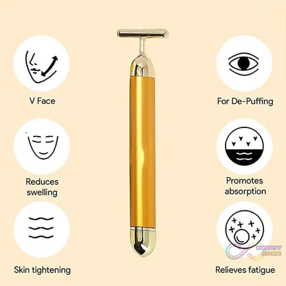 Golden Energy Face Massager (1 Pc) - infinityexculsivestore.com