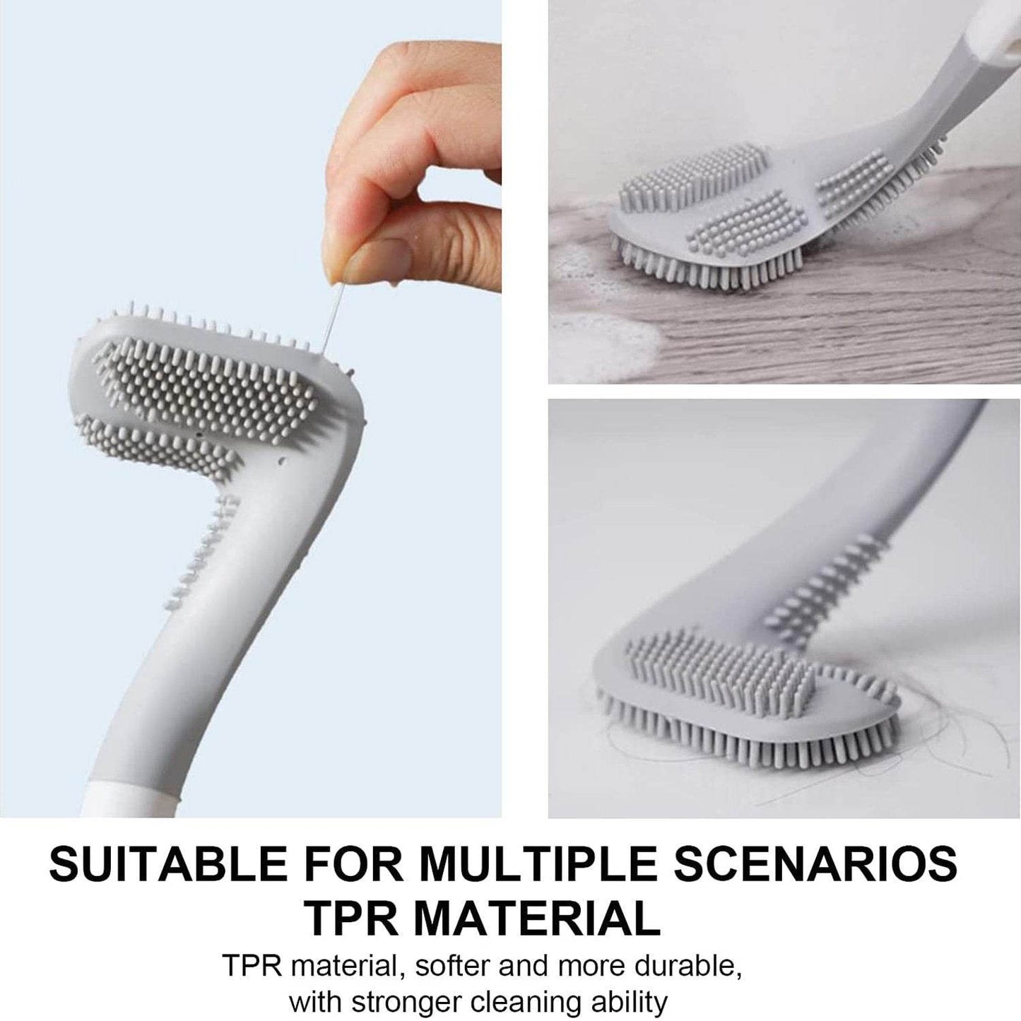 Golf Toilet Cleaner Brush & Magic Sticker Holder - infinityexculsivestore.com