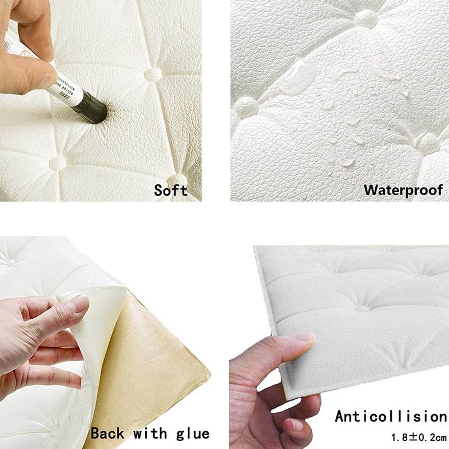 Green 3D Adhesive wallpaper for living Room. Room Wall Paper Home Decor Self Adhesive Wallpaper - infinityexculsivestore.com