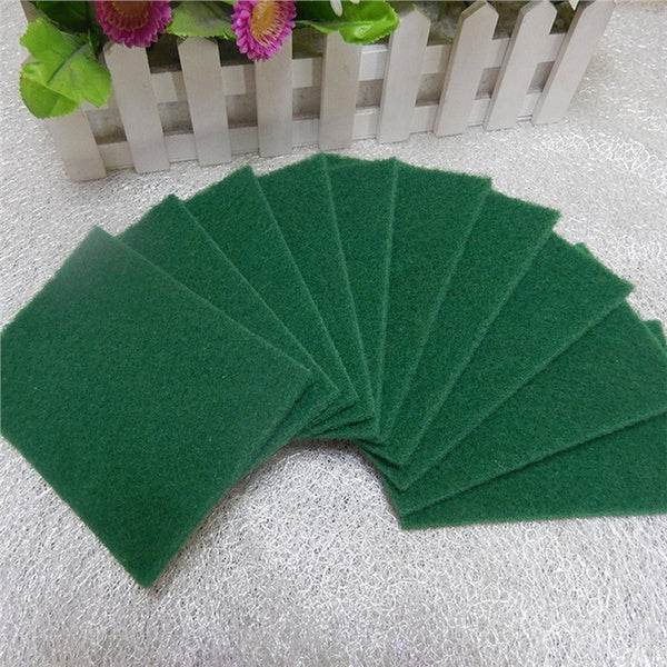 Green Kitchen Scrubber Pads for Utensils / Tiles Cleaning - infinityexculsivestore.com