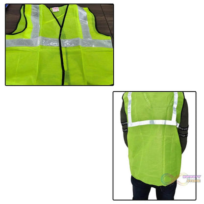 Green Safety Jacket for Construction Protection - infinityexculsivestore.com