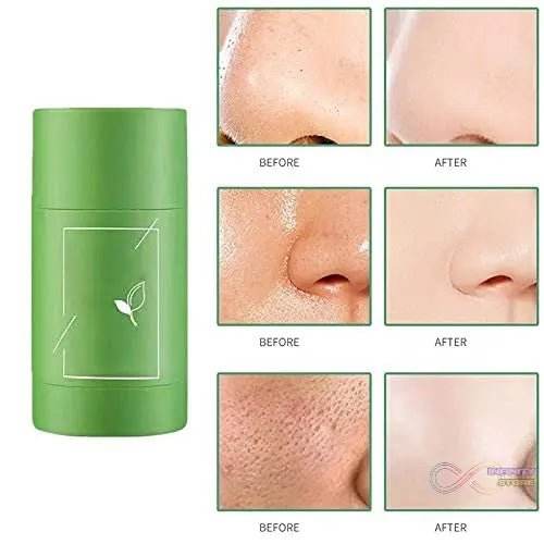 Green Tea Purifying Clay Stick Mask for Acne & Oil Control - infinityexculsivestore.com