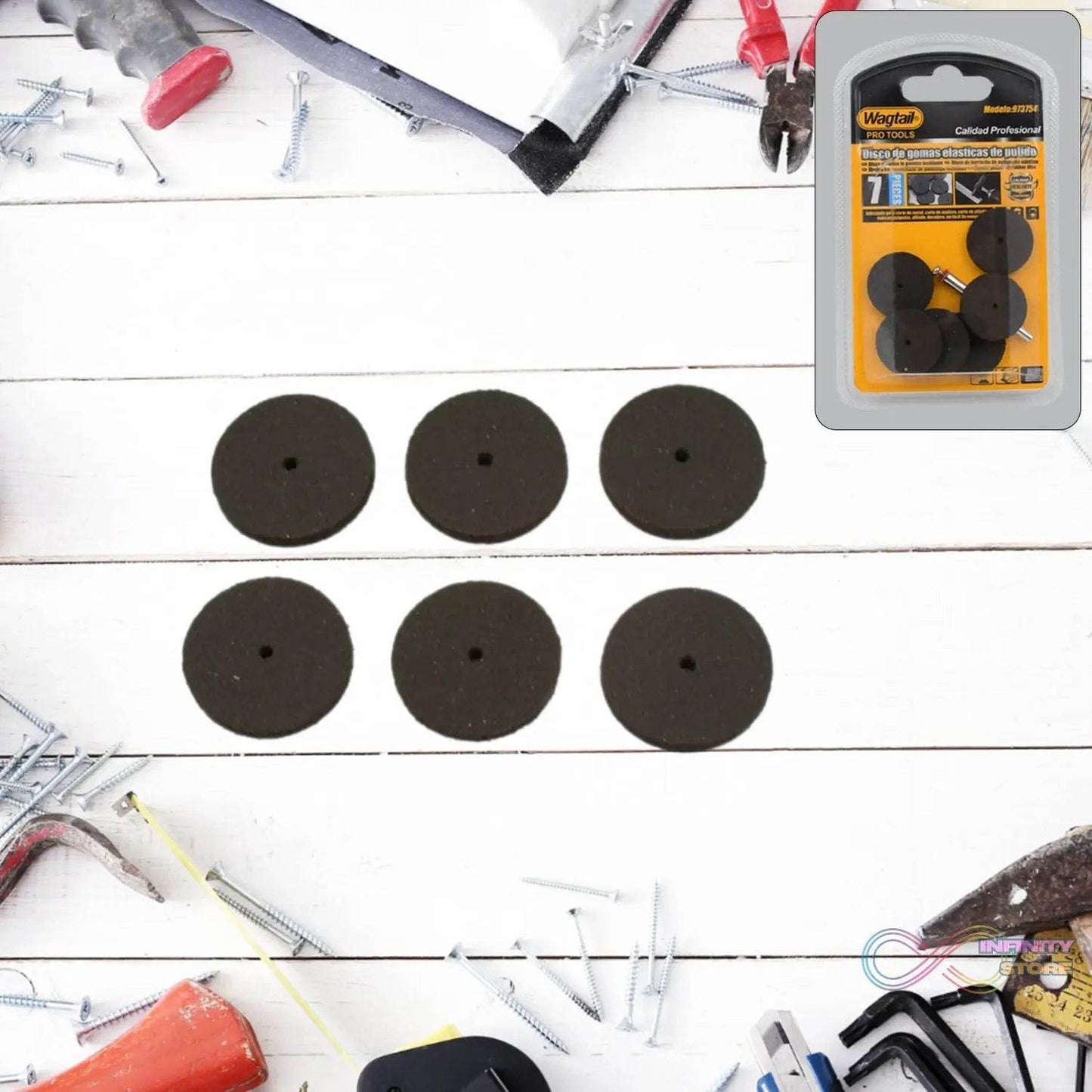 Grinder Cutting Disc Tool Grinder Accessories (7 Pcs Set) - infinityexculsivestore.com