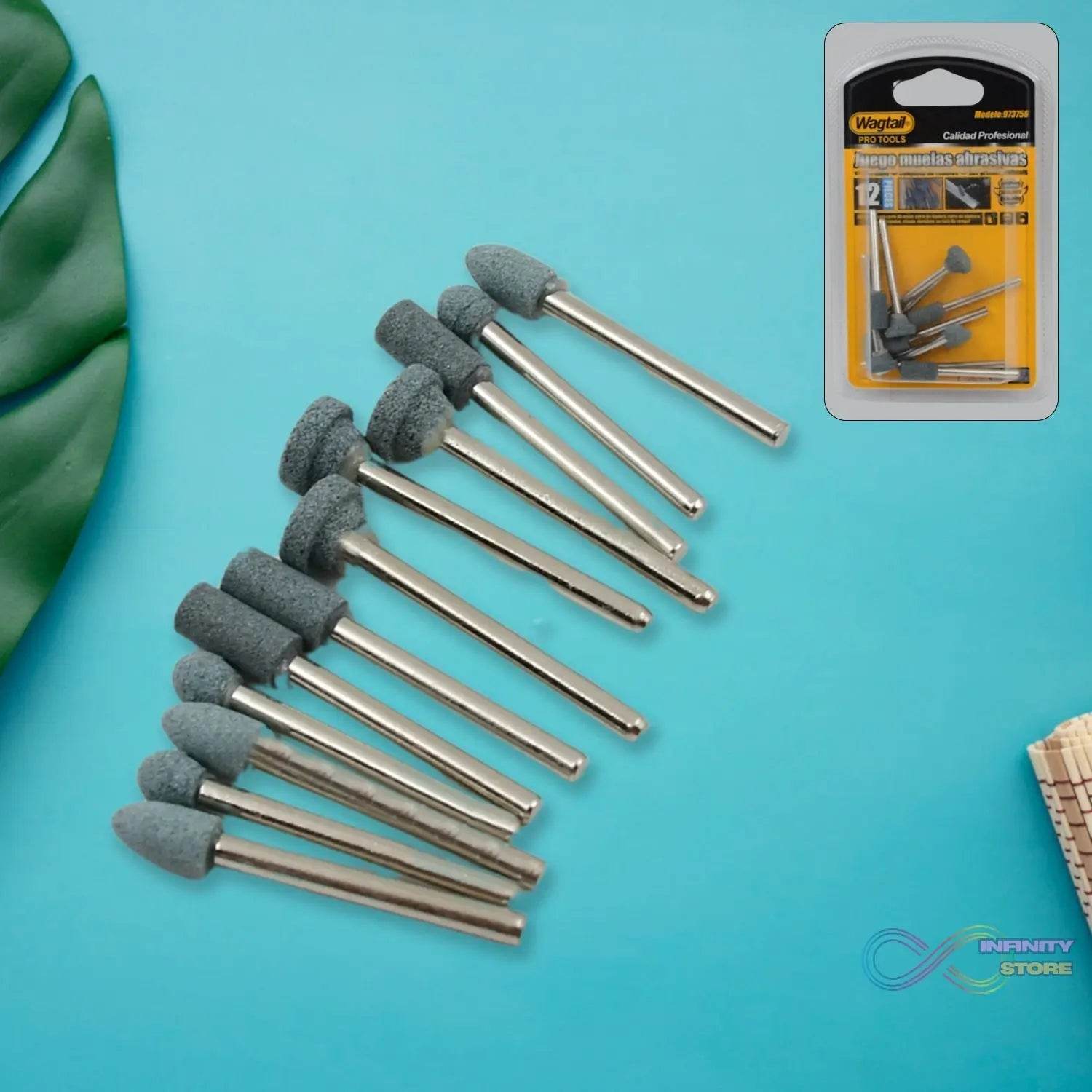 Grinding Wheels Head, Grinding Head (12 Pcs Set) - infinityexculsivestore.com