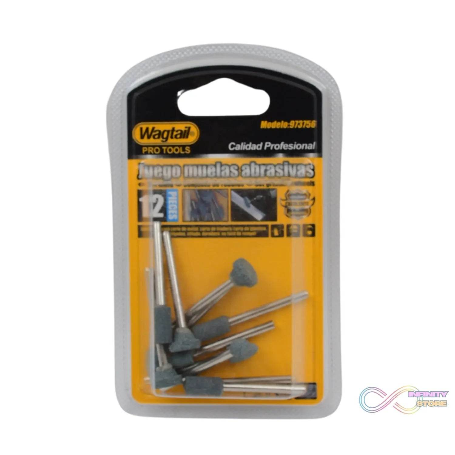 Grinding Wheels Head, Grinding Head (12 Pcs Set) - infinityexculsivestore.com