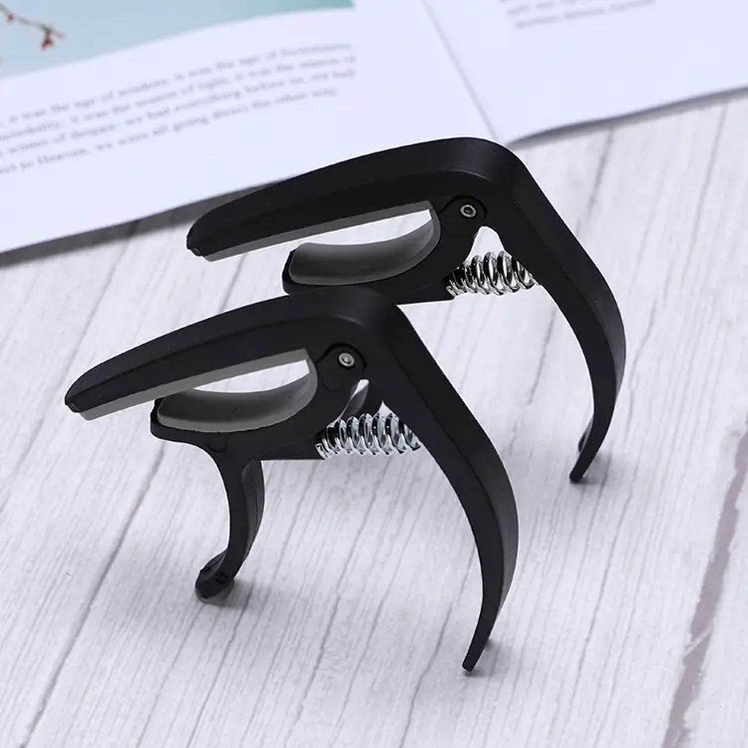 Guitar Capo with Pickup Stand, Soft for Acoustic and Electric Guitar Ukulele Mandolin Banjo Guitar Accessories - infinityexculsivestore.com