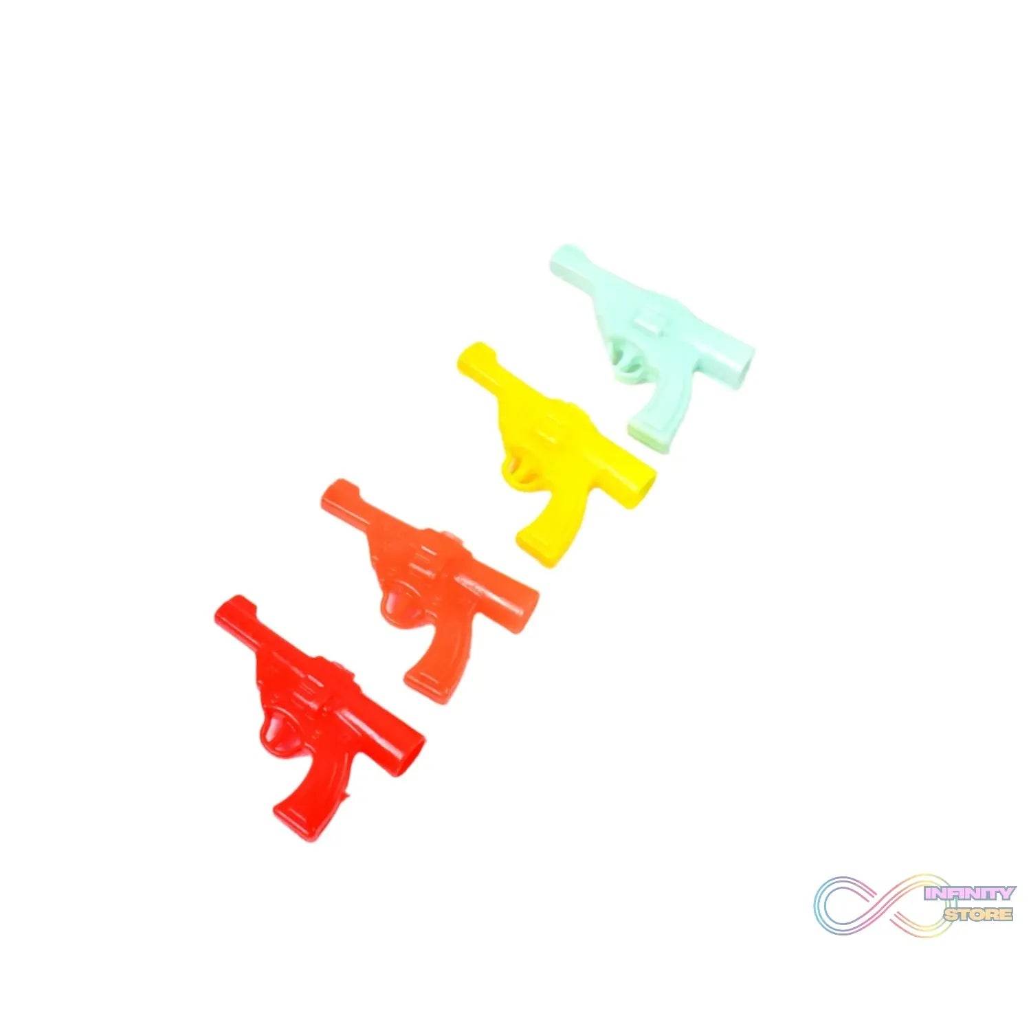 Gun Shape Pencil Top For Kids Office, Small Gun Toy (1 Pc / Mix Colour & Design) - infinityexculsivestore.com