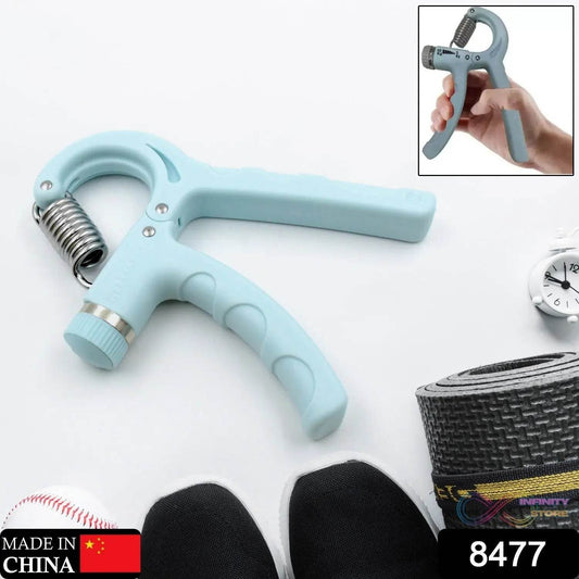 Gym Fitness Hand Grip Men Adjustable Finger Heavy Exerciser Strength for Muscle Recovery Hand Gripper Trainer strengthener (1 Pc) - infinityexculsivestore.com