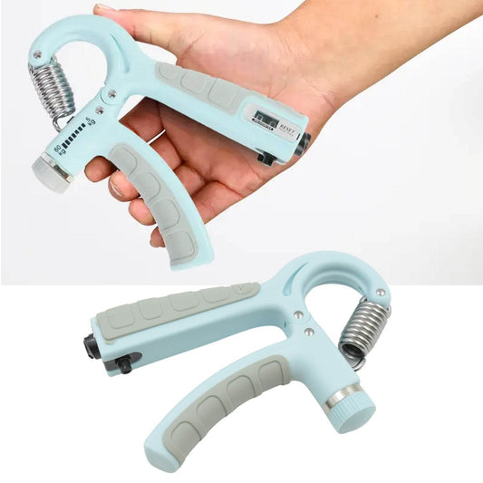 Gym Fitness Hand Grip Men Adjustable Finger Heavy Exerciser Strength for Muscle Recovery Hand Gripper Trainer strengthener (1 Pc) - infinityexculsivestore.com