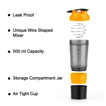 Gym Shaker Bottle & shakers for Protein Shake - infinityexculsivestore.com